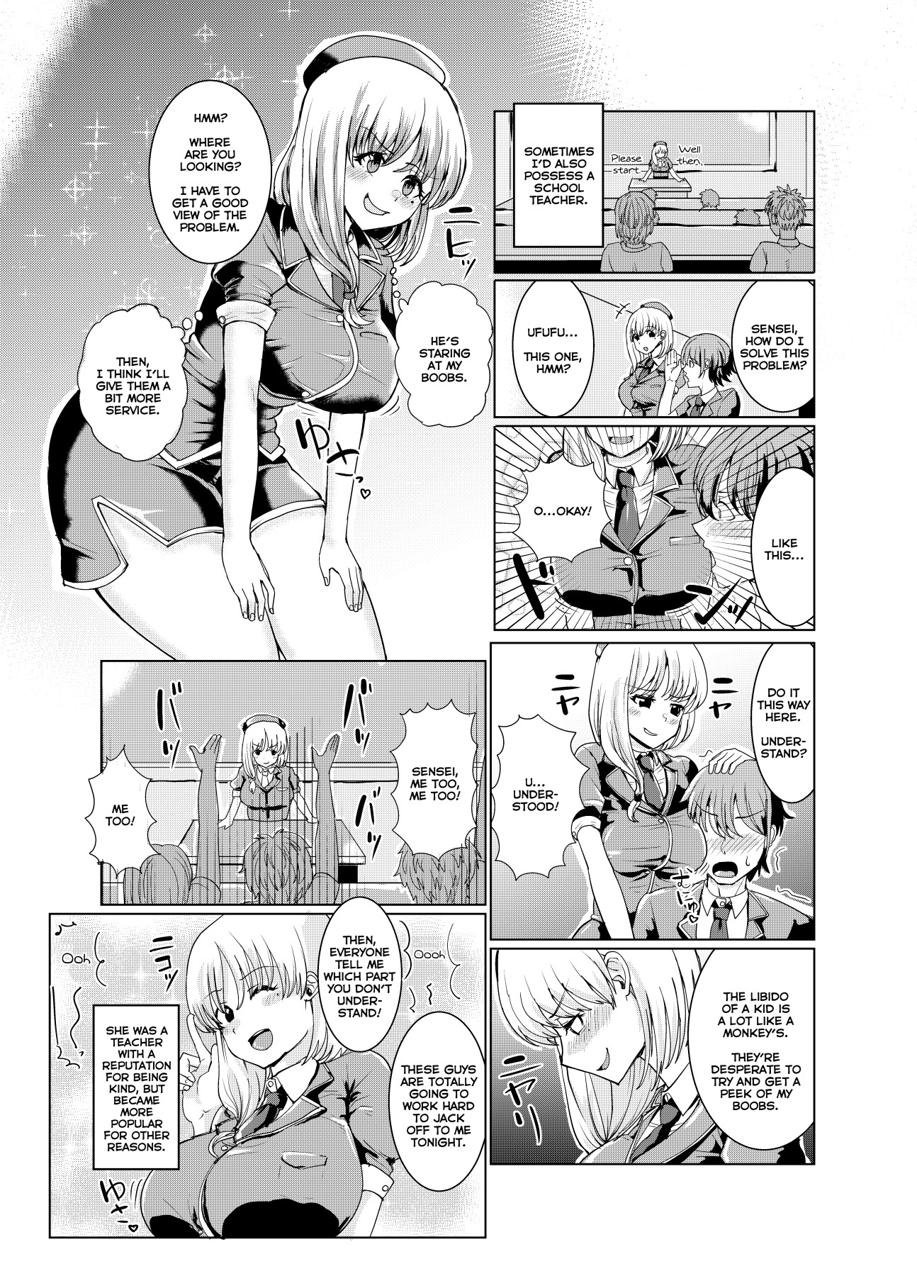 Hentai Manga Comic-Possession TSF in the World of Swords and Magic-Read-4